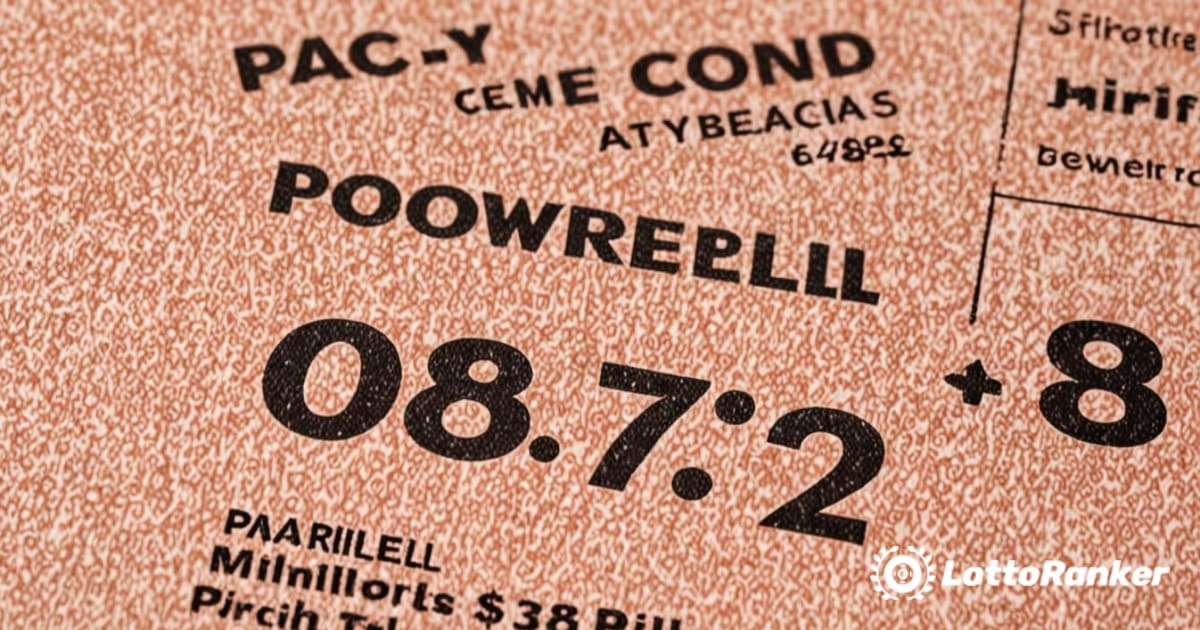 Zwycięskie liczby w Powerball z 17 kwietnia, a stawka wynosi 78 milionów dolarów